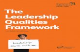 Leadership Qualities Framework - Skills for · PDF fileIntroduction 8 The Framework is based on the structure of the leadership framework developed by the NHS, which includes five