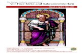 The Roman Catholic community of Vor Frue Kirke and ... · PDF fileThe Roman Catholic community of Vor Frue Kirke and Sakramentskirken March | April | May 2017 English Ministry –