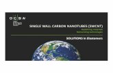 SINGLE WALL CARBON NANOTUBES (SWCNT) - aeq · PDF fileABOUT OCSiAl 2009 Founded to develop scalable synthesis of single wall carbon nanotubes (SWCNT) 2013 Awarded patent for scalable