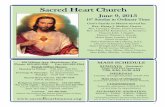 Sacred Heart Churchsacredheartmanoa.org/bulletin/Bulletn-20130609.pdf · Sacred Heart Church June 9, 2013 10 ... *Sunday, June 9 Tuesday, June 11 (St. Barnabas) ... Miraculous Medal