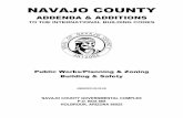 NAVAJO COUNTYnavajocountyaz.gov/Portals/0/Departments/Planning and Zoning... · Pinetop 550 N. 9th Place Lakeside Show Low, AZ 85901 Linden 928-532-6040 Pinedale 928-532-6044 (FAX