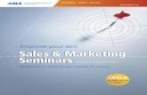 Improveyouraim Sales & Mar keting  · PDF fileSales & Mar keting Seminars ... effective blend of live training, online tools, ... using effective interviewing techniques