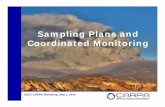 Sampling Plan and Coordinated Monitoring 4-28-14' · PDF fileSampling Plans and Coordinated Monitoring IASC/ CARPA Workshop, May 1, 2014