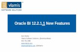 Oracle BI 12.2.1.1 New Features - vlamiscdn.comvlamiscdn.com/papers/OBIEE_12.2.1.1_Whats_New_Final.pdf · Oracle BI 12.2.1.1 New Features Dan Vlamis Vlamis Software Solutions, @vlamissoftware