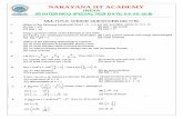 NARAYANA IIT ACADEMY · PDF file05.03.2016 · narayana iit academy india sr inter mcq special test date: 03-05-2016 ... chemistry: 1. by considering