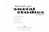 hands-on social studies - Portage & Main · PDF fileof mind required for effective inquiry and ... Introduction to Hands-On Social Studies s Sample Pages ... and the map identifies
