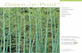Green-in-Print - · PDF fileGreen-in-Print ™ Aguideto environmentally friendly choicesin photographic paper byDrJoeZammit-Lucia Conservationist,Photographer incollaborationwith