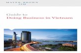 Guide to Doing Business in Vietnam - Mayer Brown · PDF file2 Guide to Doing Business in Vietnam ... Purchase Foreign Currency and ... the real estate market and in particular, increase