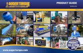 PRODUCT GUIDE ISSUE 13-1 ENGLISH UK - Auger · PDF fileDesigned 6 Designed for Your Environment EARTH DRILLS TRENCHERS Applications include: Fencing Landscaping Tree planting Well