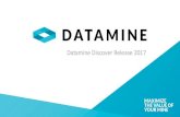 Datamine Discover Release 2017 - Datamine Softwaredownloads-cus.dataminesoftware.com/Discover/Discover/Datamine... · GPS Improvements -Waypoint Navigation • It’s 2017 and most