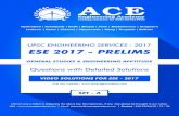 UPSC ENGINEERING SERVICES - 2017 ESE 2017 - …aceenggacademy.com/wp-content/uploads/2017/01/ESE17-GS_SET_A... · UPSC ENGINEERING SERVICES - 2017 ESE 2017 - PRELIMS Questions with