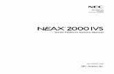 NEAX2000 IVS Small Platform System Manual - …pdf.textfiles.com/manuals/TELECOM-F-R/NEC NEAX2000 IVS Small... · Small Platform System Manual SEPTEMBER, 1998 NEC America, Inc . ...