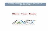 State- Tamil  · PDF fileState Annual Action Plan (SAAP) STATE ANNUAL ACTION PLAN (SAAP) (FY2016-17) State- Tamil Nadu