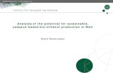 Analysis of the potential for sustainable, cassava-based ...frsemali.org/presentations/cassava-presentation... · Analysis of the potential for sustainable, cassava-based bio -ethanol