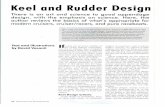 Keel and Rudder Design - Eric W. Sponberg · PDF fileDetailed information is available in Theory Of Wing Sections. by Ira H. Abbott and AE. von Doenhoff, published by Dover, 1980.