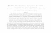The Rise of the Machines: Automation, Horizontal ... · PDF fileThe Rise of the Machines: Automation, Horizontal Innovation and Income Inequality ... the 6th Joint Macro Workshop at