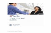 M-775, E-Verify User Manual for Employers · PDF fileE-Verify is an Internet-based system ... M-775, E-Verify User Manual for Employers ... below provides a screen shot of the employer