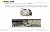 UNITEST High Voltage Breaker Simulatorfiles.unitest.pl/download/Brochure_HVB.pdf · and control engineering at the management level in high voltage (HV) power systems training ...