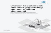 Water Treatment Industry Gearing up for Global Demand · PDF filewater treatment industry:gearing up for global demand Prasenjit Das QuEST Global Despite 70 per cent of our planet