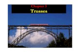 Chapter 3 Trusses - ramazanlivaoglu.comramazanlivaoglu.com/dosya-yukle/uploads/2014/10/Chapter-3-2013.pdf · Classify each of the truss as stable , unstable, statically determinate