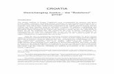 CROATIA -   · PDF fileIn the case of Croatia, the people tried for war crimes in the national courts have been predominantly Serbs. ... Western Sirmium (Erdut Agreement)