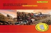 WE MAKE YOUR WORK MORE EFFICIENT ... - vda  · PDF fileThe detailed warranty terms and conditions can be found in the Guarantee & Warranty Guidelines . dated 01/01/2016. WITH OUR