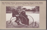 The Parlour Piano: American Popular Songs of the 1800's · PDF fileover 100 new works by today's leading composers. He plays ... Myron McPherson, piano Dorothy Mesney Popular songs