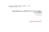 Oracle ASAP™ Cartridge 1.1 for Vodafone MLR 3 · PDF fileMML command execution overview ..... 49 MML command descriptions