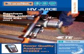 HV JUICE - TransNet NZ Ltd Juice/HV_Juice... · • Can be mounted using centre bolt or 2 bolts at extremities ... (PDMS), which has a backbone ... analysis of recorded data and professional