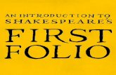 An Introduction to William Shakespeare's - Open · PDF fileBrush up your Shakespeare The comic gangsters in Kiss Me Kate, Cole Porter’s 1948 musical based on Shakespeare’s The