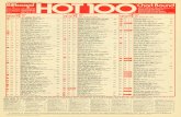 · PDF fileFOR WEEK ENDING AUGUST 18, 1973 HOT *Chart Bound Record Industry As. iociation Of America seal of certification as "million seller." (Seal indicated by