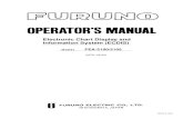 Electronic Chart Display and Information System (ECDIS) · PDF fileOperators Manual. ECDIS EC1000. with Conning Display. By Furuno Finland Oy 801013