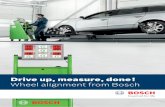 Drive up, measure, done! Wheel alignment from Boschaa-boschww-au.resource.bosch.com/media/ww/products/DGI_FWA_Se… · Following setup, you simply drive the car into the correct position.