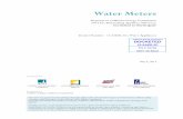 Docket Number: 12-AAER-2C; Water  · PDF file09.05.2013 · Docket Number: 12-AAER-2C; Water Appliances . May 9, 2013 . Prepared by: FOREST KASER, ENERGY SOLUTIONS. ... (AWWA M6