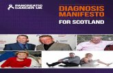 Diagnosis Manifesto - Pancreatic Cancer UK · PDF fileRC, West of Scotland 4 ... Diagnosis ‘Manifesto’ for scotland   | 7. Public Awareness Research has shown levels of