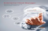 Enterprise Cloud Manager - Cradlepoint · PDF fileGlobal Leader in 4G LTE Network Solutions ... Location services and geo-fencing only available in Enterprise Cloud Manager PRIME