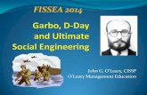 FISSEA 2014 Conference Presentation - Garbo, D-Day · PDF fileDusko Popov Tricycle Ivan ... FISSEA 2014 Conference Presentation - Garbo, D-Day and Ultimate Social Engineering by John