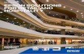 Epson Retail Hospitality brochure - Country Selector · PDF fileEpson TM-U675 •• • • •• •• 9 Epson TM-U950 •• • • •• •• 9 ... Epson’s point of sale