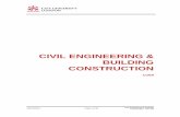CIVIL ENGINEERING & BUILDING · PDF fileSpecification for Highway Works will define the general standards of workmanship and quality of ... Piling and Embedded Retaining Walls. Sub-Contractor: