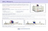 For use on plastic Intermediate Bulk Containers (IBC’s) mixer - brochure english.pdf · Euromixers unique range of IBC mixers / agitators designed for use on Industry standard Intermediate
