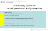 Community action for health promotion and prevention - … Elvetia_Fabian.pdf · Carlo Fabian, Bucharest, Romania 2014 Community action for health promotion and prevention Carlo Fabian