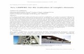 New UHPFRC for the realization of complex · PDF fileNew UHPFRC for the realization of complex elements ... (Glass Reinforced Concrete) ... counterbalance of this mix-design approach