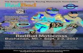 Race Tech National Post Vintage Motocross Series RedBud ... · PDF fileRace Tech National Post Vintage Motocross Series Come race with us! For more information about the American Historic