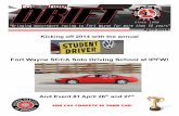 Fort Wayne SCCA Solo Driving School at IPFW! - · PDF fileFort Wayne SCCA Solo Driving School at IPFW! ... fellow racers meet at Hoosier Performance Engineering for the annual ...