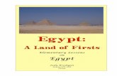 Egypt - University of Texas at Austin · PDF fileUnited States and Egypt to the timeline. Distribute the cards to eight students and ... Which event on the timeline in Ancient Times
