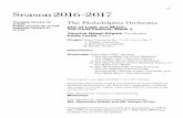 Season 201620- 17 - The Philadelphia Orchestra · PDF file23 The Philadelphia Orchestra City of Light and Music: The Paris Festival, Week 2 Yannick Nézet-Séguin Conductor Louis Lortie