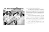 da capo - Efil: Filipino Digital Archives of · PDF fileda capo da capo - The julian yorong ... varied repertoire reveals a genealogy of the musicians and their continued ... in the