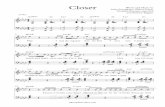 Closer Sheet Music The Chainsmokers - · PDF fileDb(add9) Dbmaj7 Hey Dbmaj7 Closer Words and Music by Asley Frangipane, Shaun Frank, Frederic Kennett, Alex Pall and Andrew Taggart