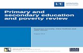Primary and Secondary Education Poverty Review (UK ... … and secondary... · Primary and secondary education and poverty review Roxanne Connelly, Alice Sullivan and John Jerrim