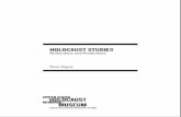 Holocaust Studies · PDF fileco-edited The Oxford Handbook of Holocaust Studies with John Roth—a task that involved each ... Charlotte Delbo, Imre Kertész,